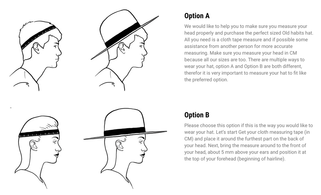 how to choose the right fedora hat size