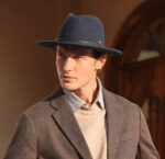 australian superfine wool fedora hat for men | 100% superfine wool