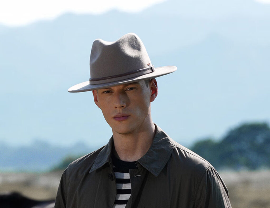 australian superfine wool fedora hat for men | 100% superfine wool