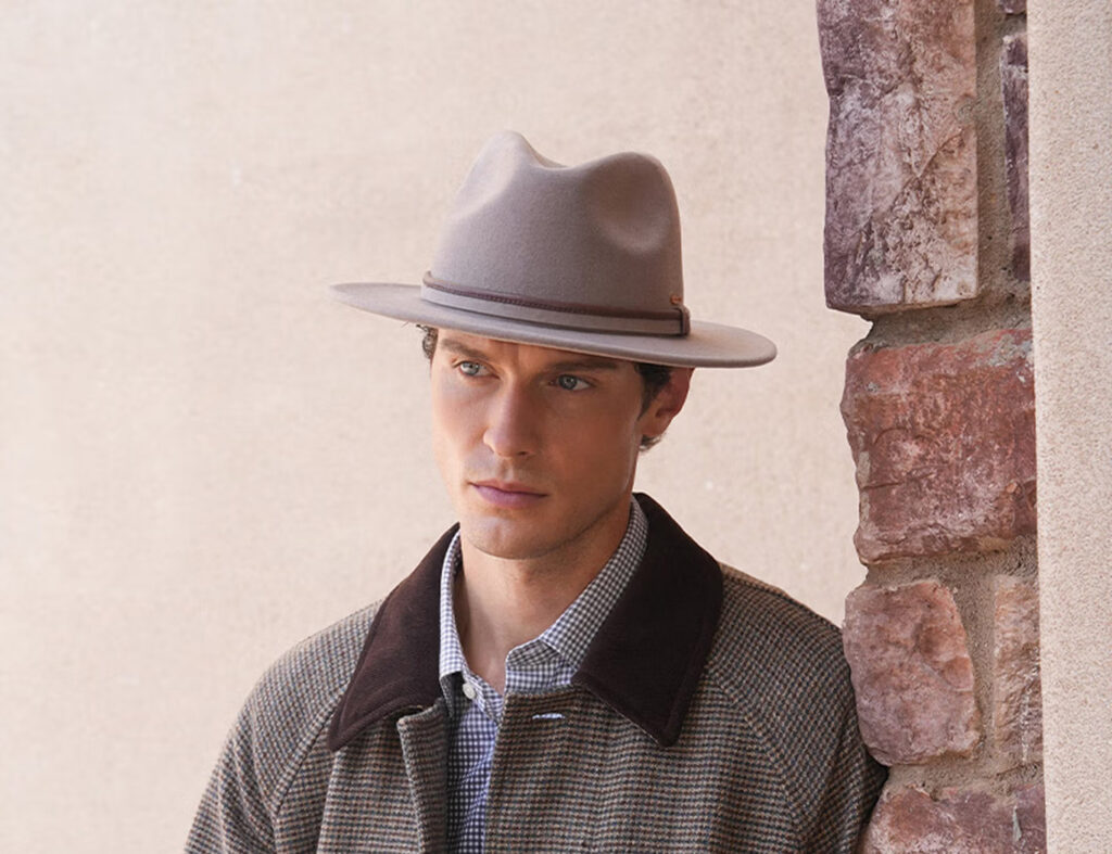 australian superfine wool fedora hat for men | 100% superfine wool