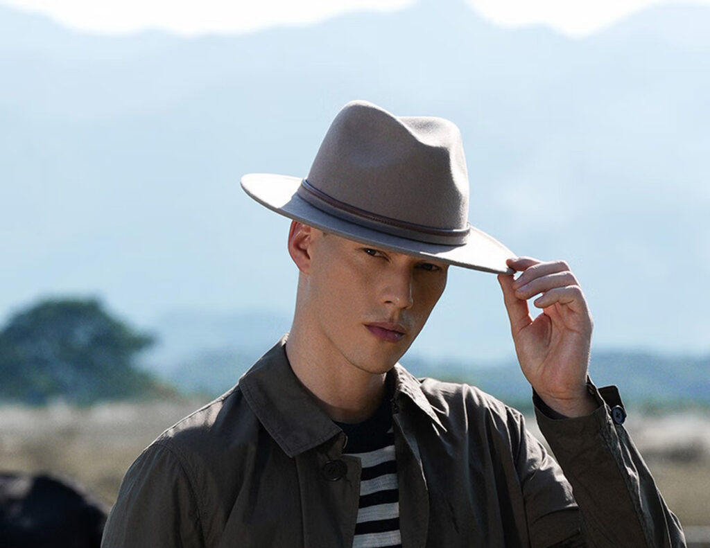 australian superfine wool fedora hat for men | 100% superfine wool