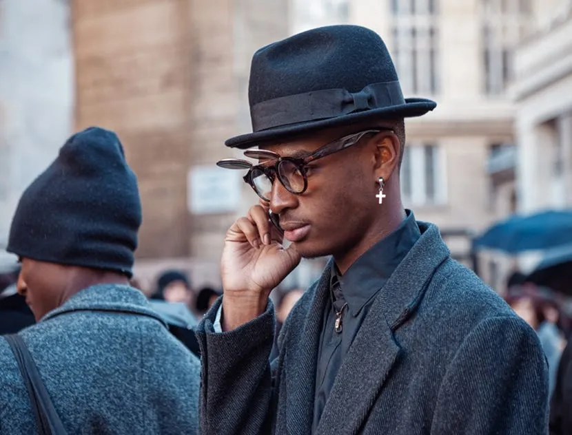 black fedora hat styling tips 7 easy ways to wear it well (3)