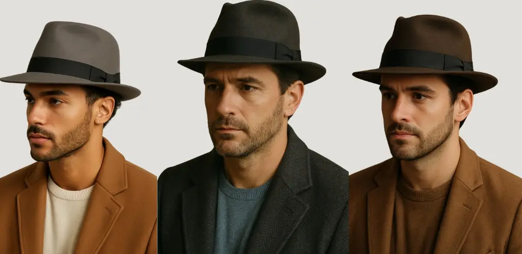 how to choose a black fedora fit, material, brim, and styling tips (2)