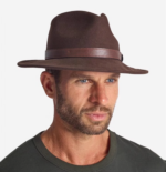 men’s fedora hat | gentleman jazz hat with western cowboy influence