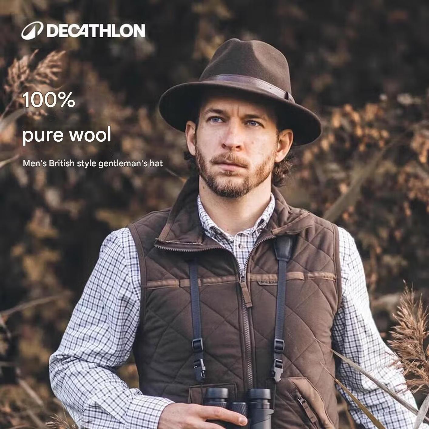 men’s fedora hat | gentleman jazz hat with western cowboy influence