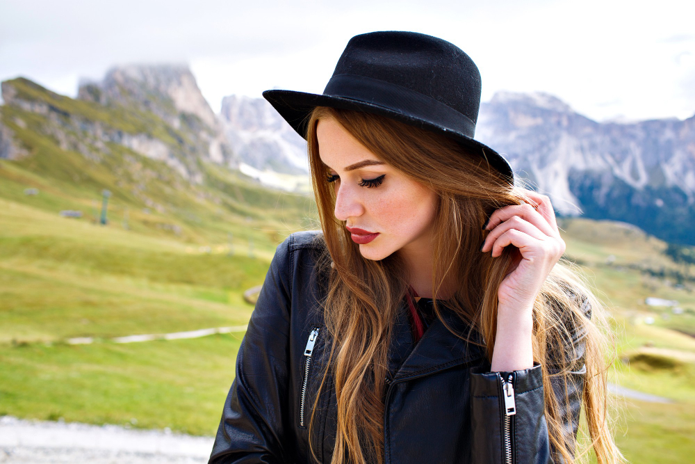 womens wide brim fedora hat how to style, wear, and choose the right black fedora