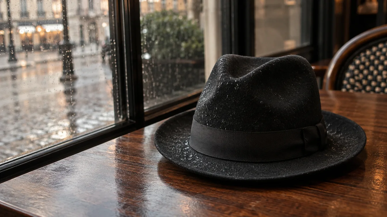can you wear a wool fedora in the rain